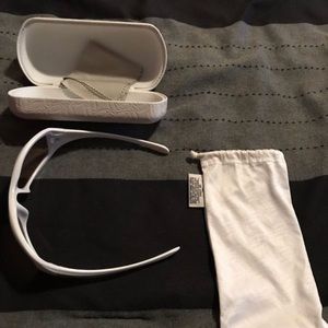 White Oakley Sunglasses